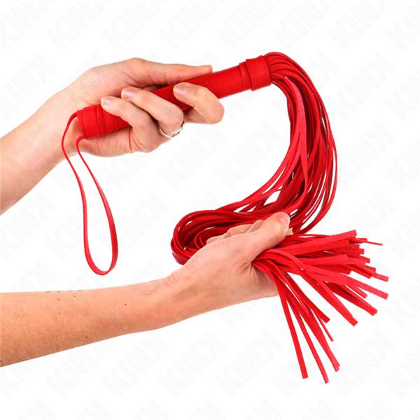 RED SOFT PVC WHIP 70 CM