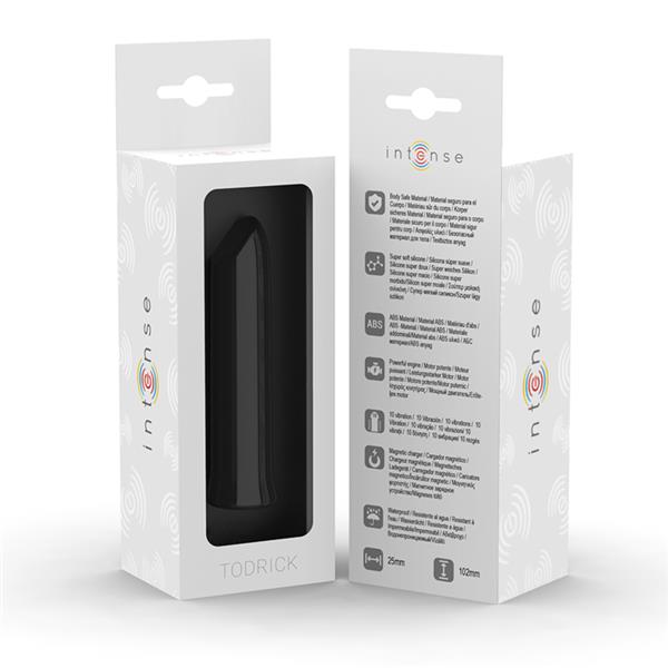 TODRICK BLACK CLITORAL STIMULATING BULLET