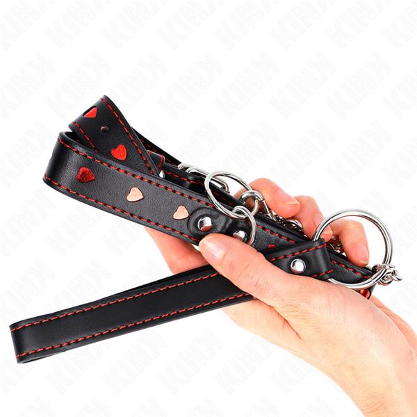 OGRLICA S REMENOM 65 CM S DETALJIMA SRCA 52.5 X 2.5 CM