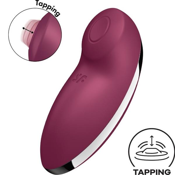 TAP & CLIMAX 2 VIBRATOR & STIMULATOR RED