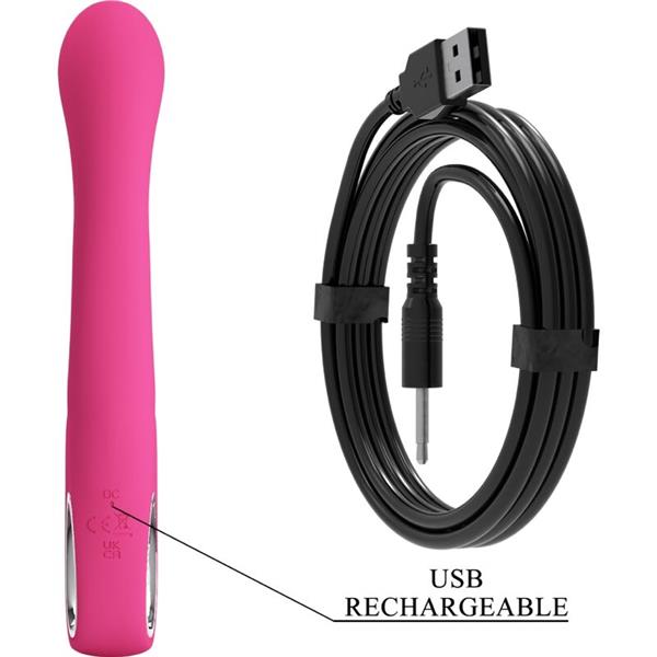 NOVAK RABBIT VIBRATOR 12 VIBRATIONS PINK