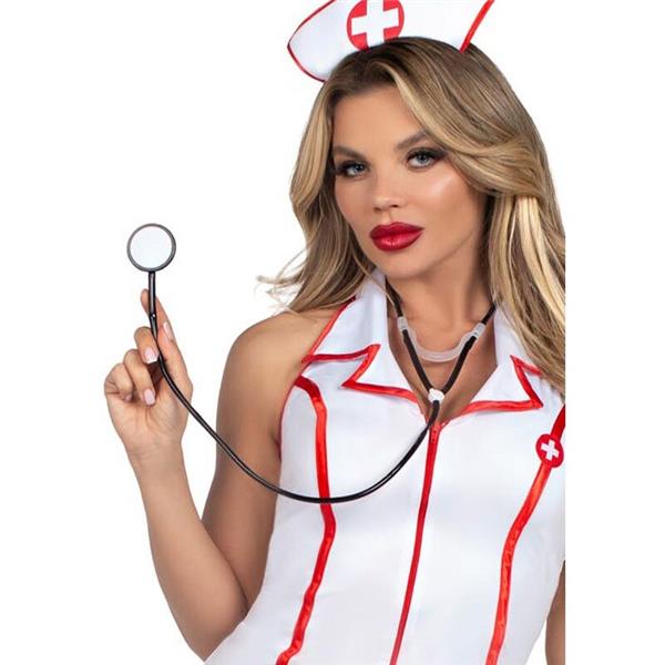 HEAD NURSE COSTUME WHITE M/L