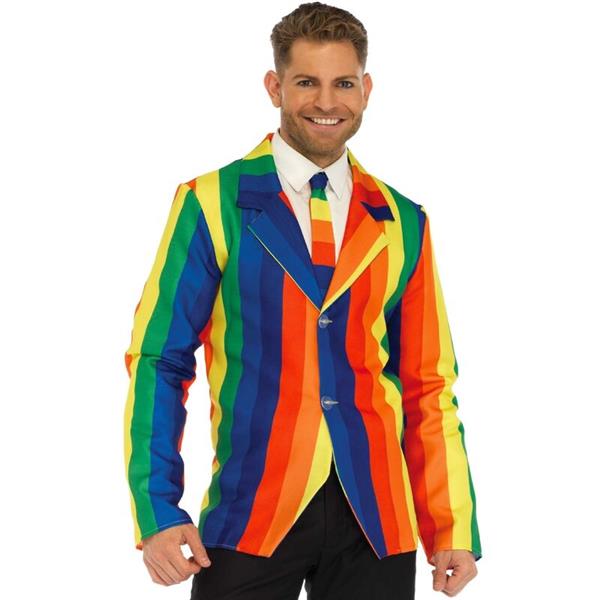 BLAZER + KRAVATA DUGAČKA RAINBOW M
