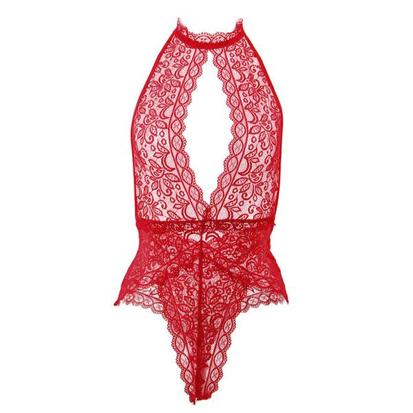 953881 OPEN CUP BODYSUIT RED L/XL