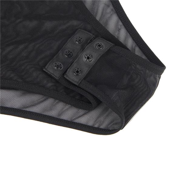 954055 SEKSI ČIPKASTO TELESA ČRNA S/M