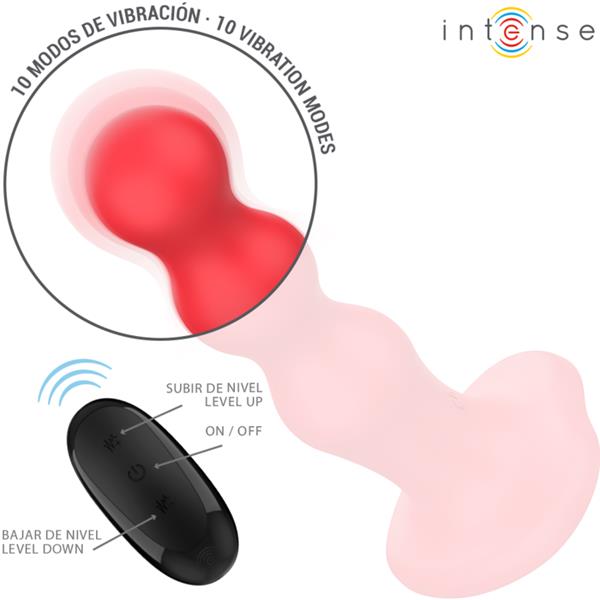 CODY VIBRATOR S USISNOM ČAŠOM CRVENI DALJINSKI UPRAVLJAČ