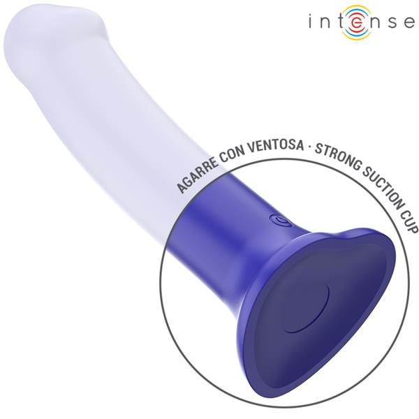 VICTORIA VIBRATOR S CUPOM ZA USISAVANJE 10 VIBRACIJA TAMNO PLAVA DALJINSKI UPRAVLJAČ