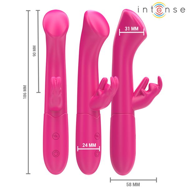 JULIETA ZAJČEK VIBRATOR 18.6 CM 10 VIBRACIJ ROZA