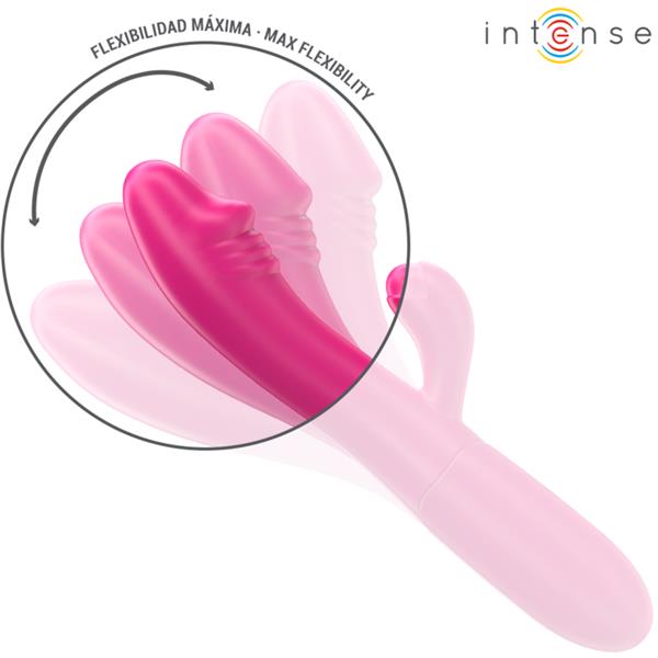 IVY FLEKSIBILNI VIBRATOR 10 VIBRACIJA S STIMULIRAJUĆIM JEZIKOM ROZA