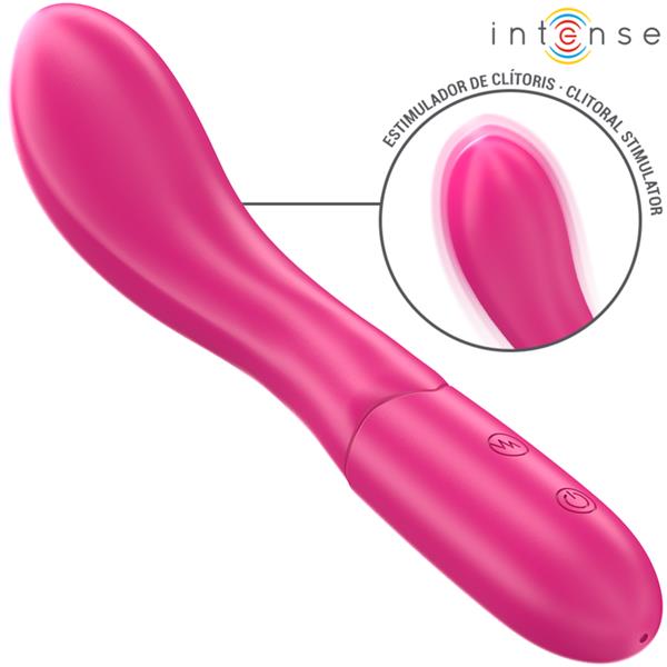 LISETTE VIBRATOR 19 CM FLEKSIBILEN 10 VIBRACIJ ROZA