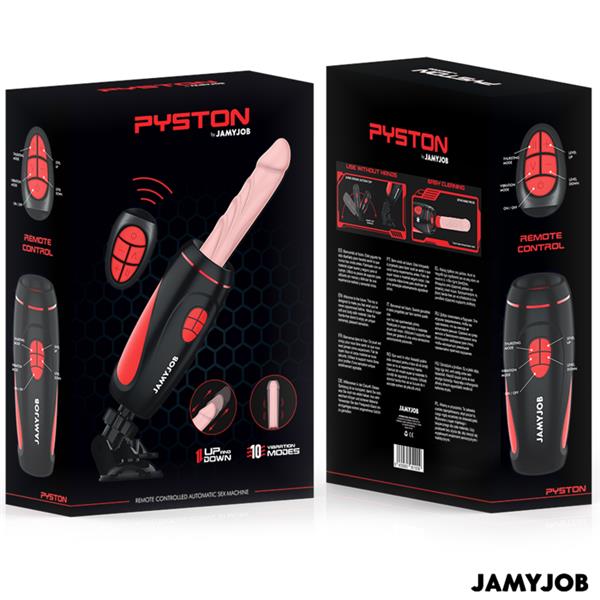 PYSTON BASE AVTOMATSKI MASTURBATOR Z DALJINSKIM UPRAVLJANJEM DILDO