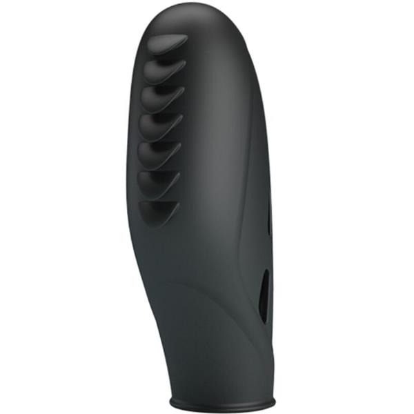GILO SILICONE FINGER VIBRATOR BLACK