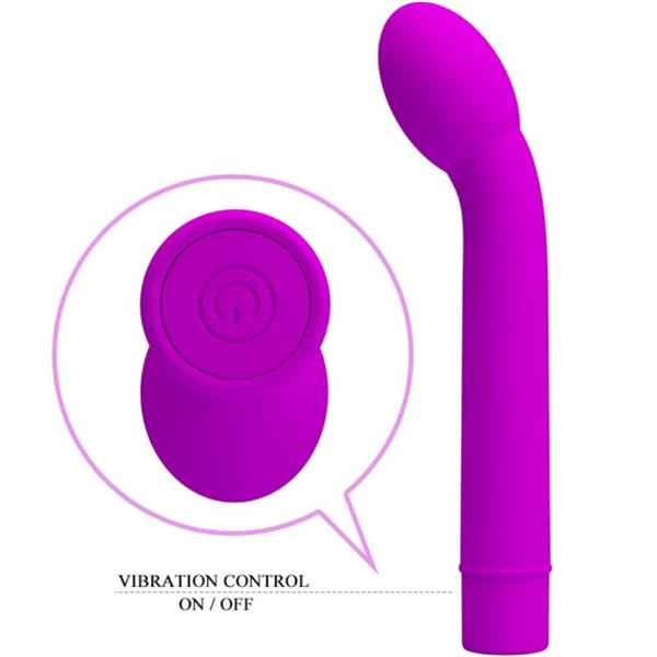 LOGAN G-SPOT VIBRATOR 10 VIBRATIONS PURPLE