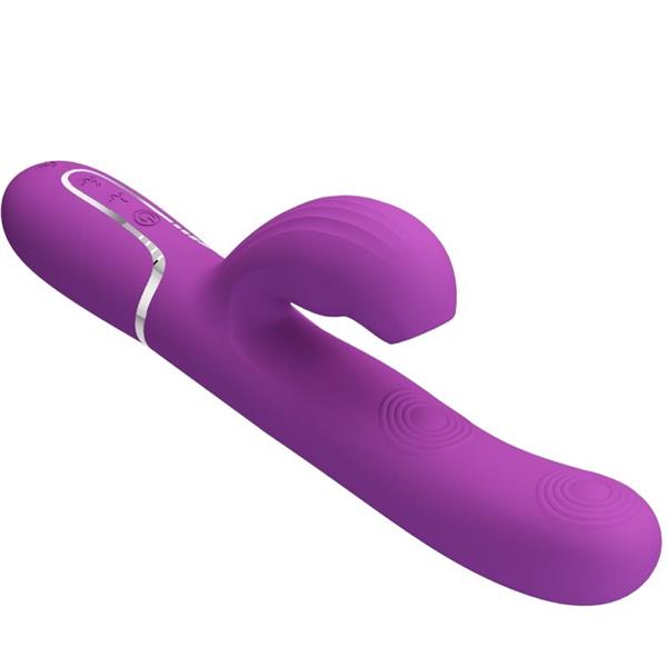 PERLITA 3 IN 1 MULTIFUNCTION RABBIT VIBRATOR  PURPLE