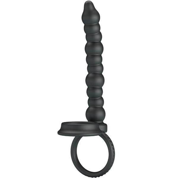 DILLION DOUBLE PENETRATION COCK RING BLACK