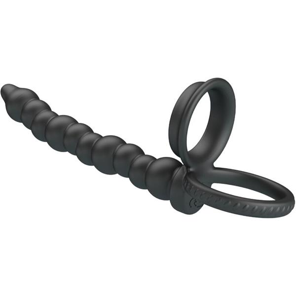 DILLION DOUBLE PENETRATION COCK RING BLACK