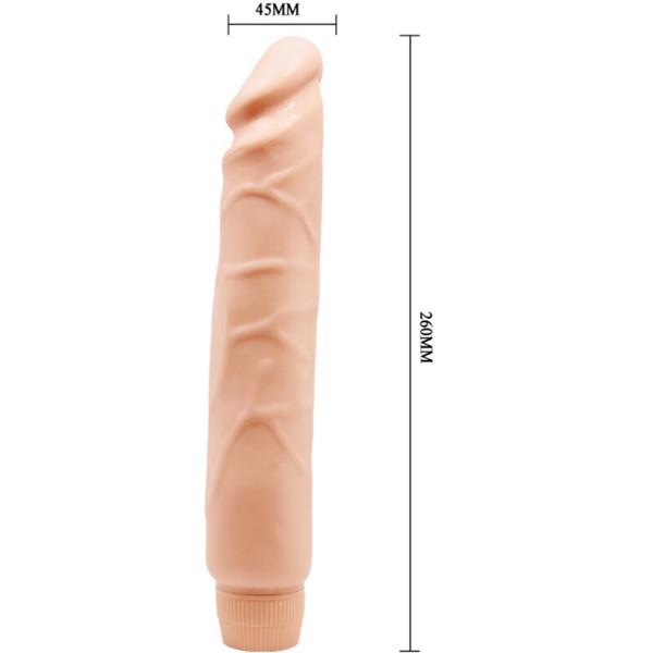JACK REALISTIC VIBRATOR 26 CM FLESH