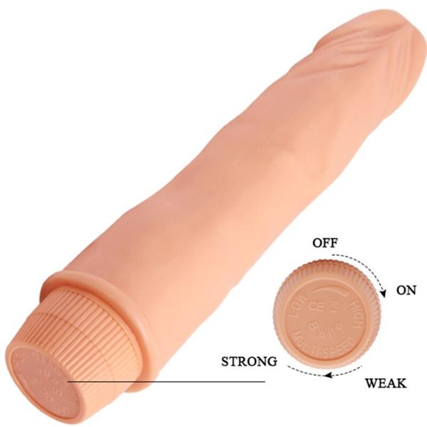 DWARF REALISTIC VIBRATOR 21 CM FLESH