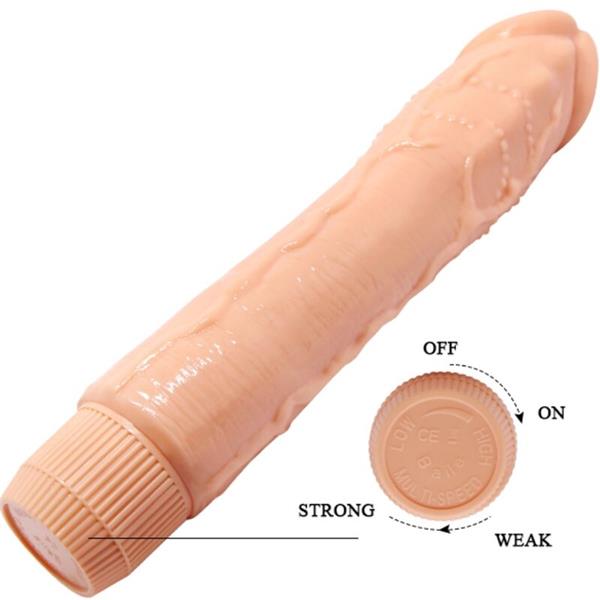 DYBBUK REALISTIC VIBRATOR 24 CM FLESH
