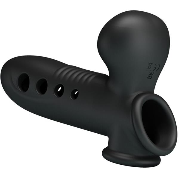 CRANE PENIS SLEEVE WITH AIRBAG BLACK