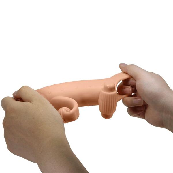 VIBRATING PENIS SLEEVE NATURAL