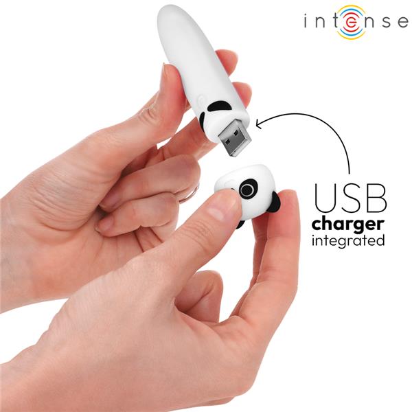 POH PANDA VIBRIRAJOČA KROGLA USB POLNJENA 10 X 2.2 CM