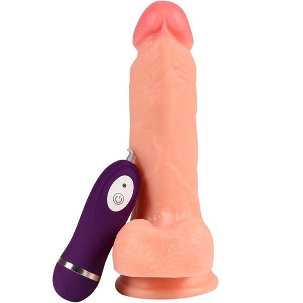 IRON DRAGON VIBRATOR DILDO Z DALJINSKIM UPRAVLJANJEM 17.5 CM