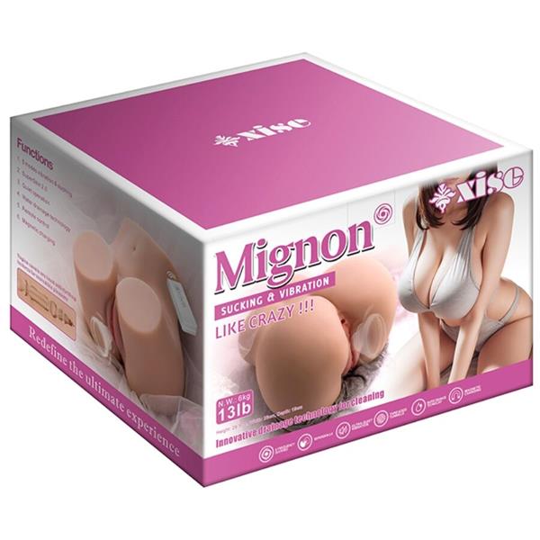 MIGNON SUCKING REALISTIC VAGINA MASTURBATOR WITH VIBRATION AND SUCTION AND REMOTE CONTROL 6 KG