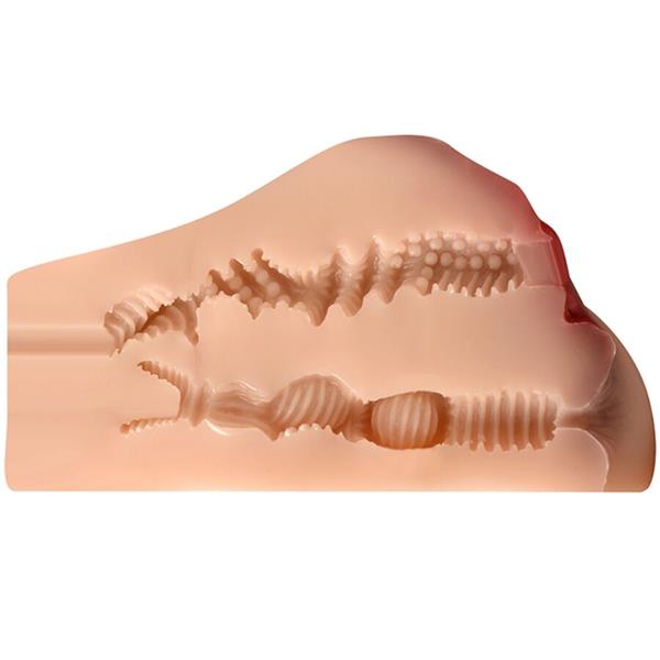 THULMA REALISTIČNI MASTURBATOR Z VAGINO IN ANUSOM SPREDNJA POZICIJA