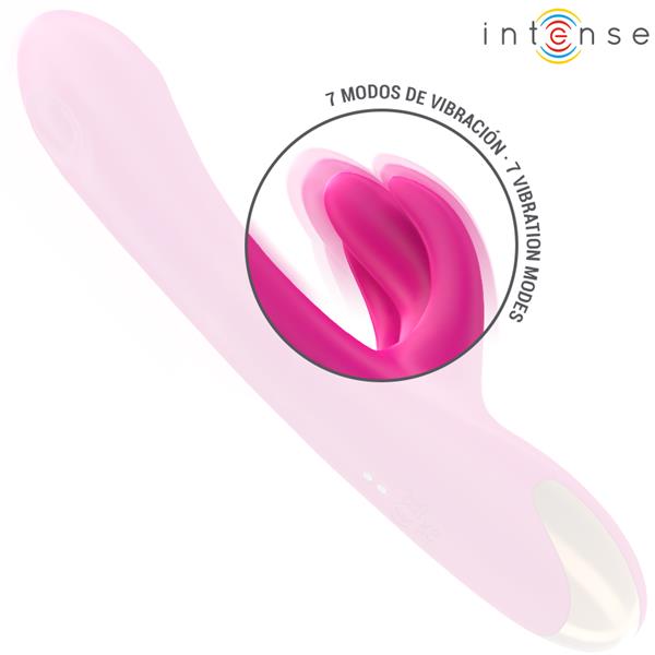 BRITNEY MULTIFUNKCIJSKI RABBIT VIBRATOR 23 CM ROZA