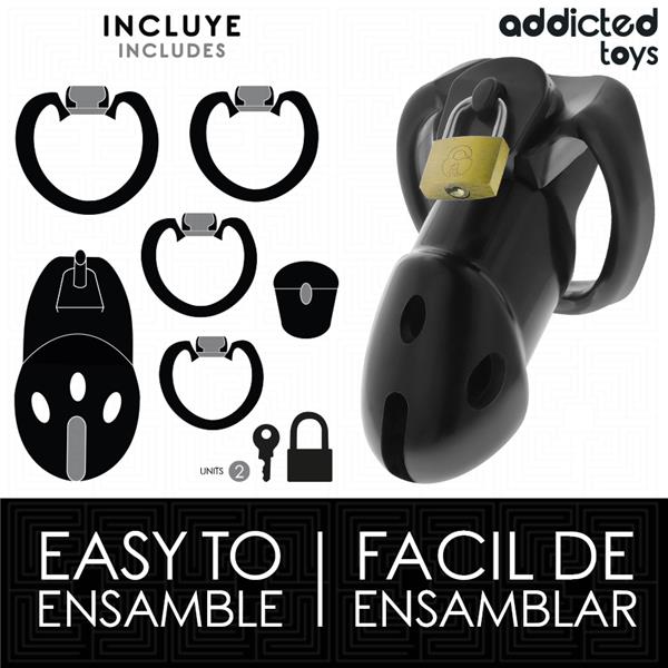 NEPOKVARJENA DEN KLETKA ZA PENIS 9.8 CM