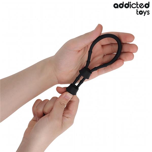ADJUSTABLE SILICONE ROPE FOR THE PENIS