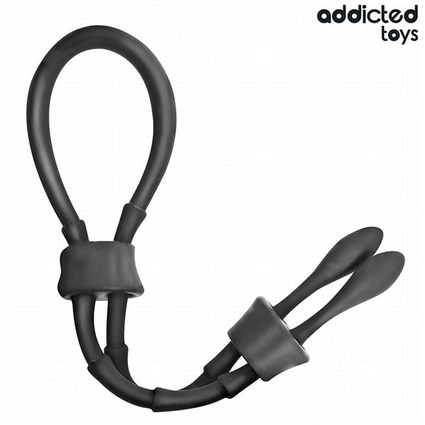 ADJUSTABLE SILICONE ROPE FOR THE PENIS