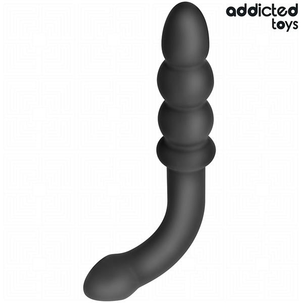 DOUBLE ANAL MASSAGER SILICONE 16.5 CM