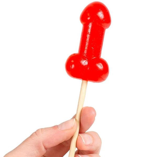 CHERRY CANDY PENIS LOLLIPOP WITH SPICY HEAT EFFECT