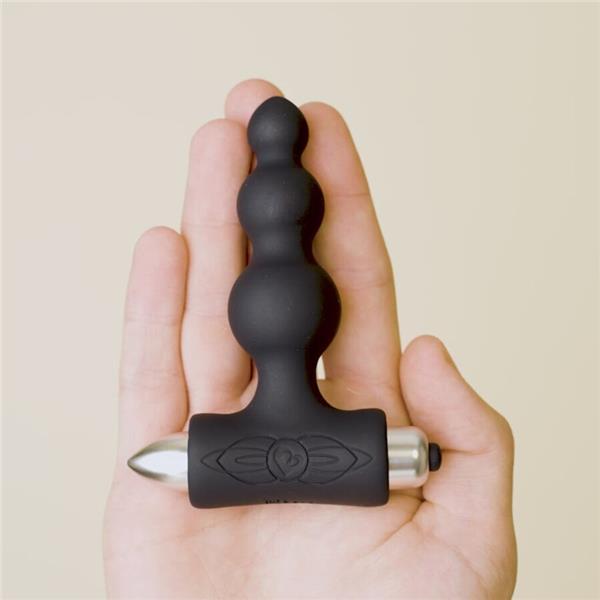PETITE SENSATIONS BUBBLES ANAL PLUG VIBRATOR BLACK