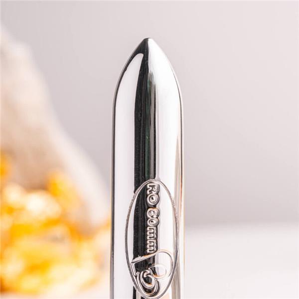 RO-80 CHROME VIBRATING BULLET SILVER