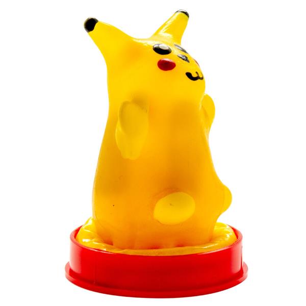 RUČNO OSLIKANI NOVITETNI KONDOMI ŽUTI MIŠ