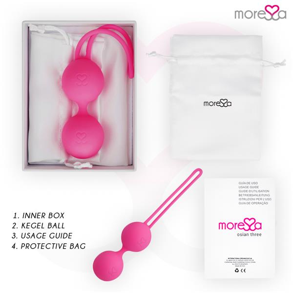 OSIAN THREE PREMIUM SILICONE PINK