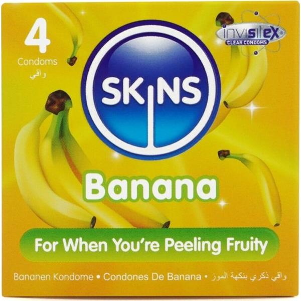 BANANA PREMIUM CONDOMS PACK 4