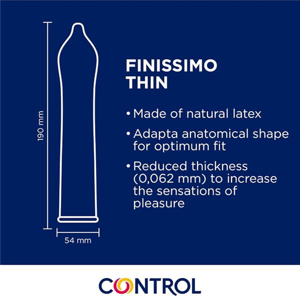 FINISSIMO SENSO CONDOMS 144 UNITS