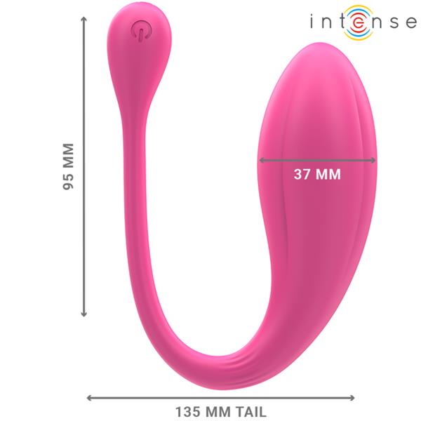 JANICE U VIBRATOR DOUBLE STIMULATION 10 VIBRATIONS PINK REMOTE CONTROL