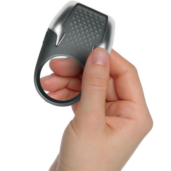 TYRO VIBRATING COCK RING WITH LED LIGHTS