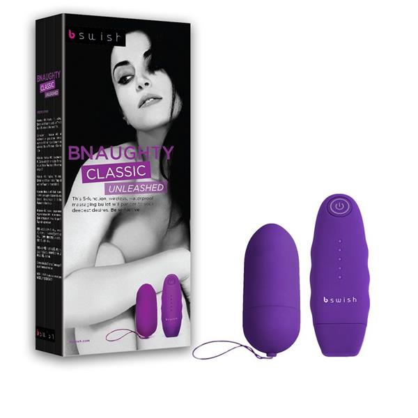 BNAUGHTY UNLEASHED CLASSIC LILAC REMOTE CONTROL