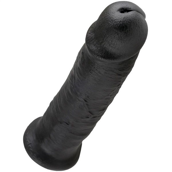 10 DILDO BLACK 25 CM