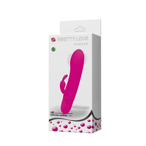 FLIRTATION VIBRATOR WITH RABBIT CAESAR