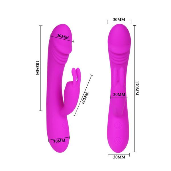 SMART VIBRATOR WITH RABBIT 30 HUNTER MODES