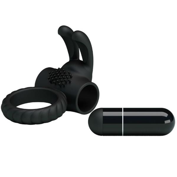 EUDORA VIBRATING RING WITH STIMULATOR