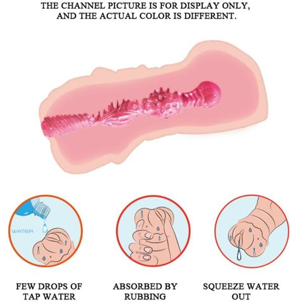 MASTURBATOR VAGINA OD VODE S VIBRIRAJUĆIM METKOVIMA