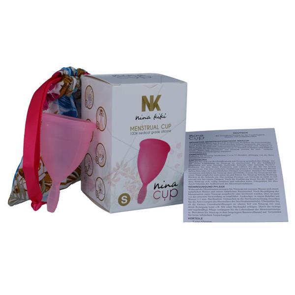 MENSTRUAL CUP PINK - SIZE S